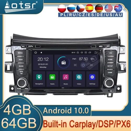 PX6 Car Navigation Android Radio For NISSAN NP300 Navara Muiltimedia 2014 2015 2016 2017 2018 Headunit Touch Screen Auto Stereo