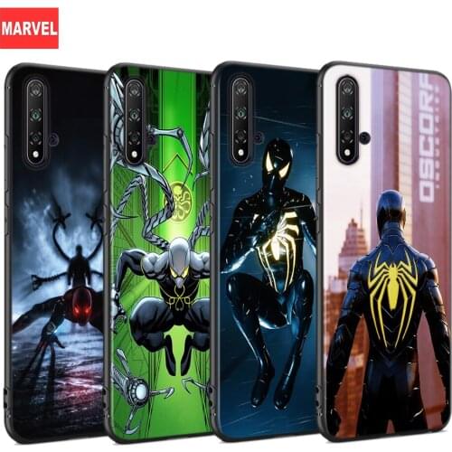 Silicone Cover Spiderman Vs Octopus For Huawei Nova 8 7 6 SE 5T 7i 5i 5Z 5 4 4E 3 3i 3E Lite 2 2i Pro Phone Case