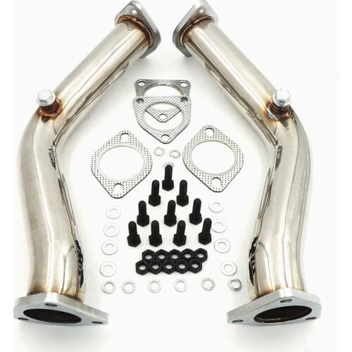 Exhaust Testpipe Test Pipe Downpipe DeCat for 2003-2006 350Z G35 FX35 VQ35DE 3.5L V6
