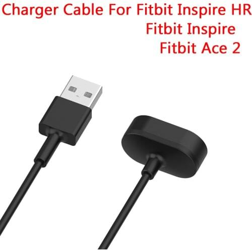 3 Size USB Charging Cable For Fitbit inspire/inspire HR Smart Watch Accessories Replacement Magnetic Base Fast Charging Split