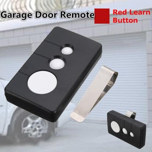 3-button Garage Door Remote Control Garage Door Opener Red Learn Button Replacement for Sears Craftsman