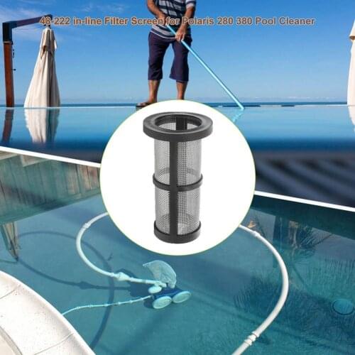 48-222 In-line Filter Screen For Polaris 280 380 Pool Cleaner Compatibility Swimming Pool Cleaning Universal Filter Replacement