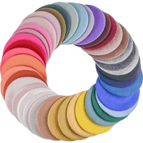 Girl Solid Color Beret French Artist Warm Wool Winter Beanie Hat Retro Vintage Plain Beret Solid Color Elegant Ladies Winter Hat