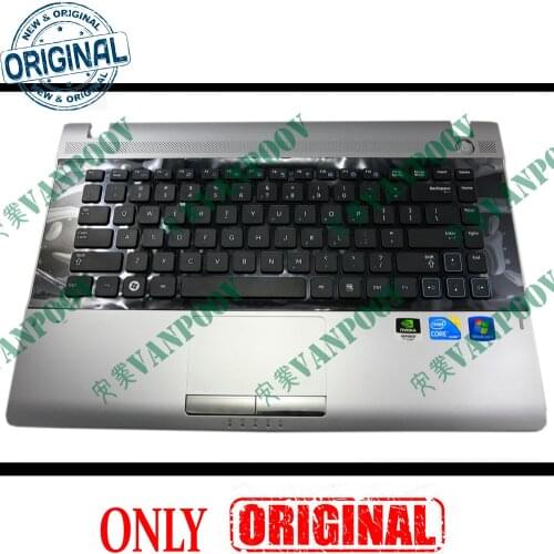 Laptop keyboard for Samsung RV411 NP-RV411 US Version with Palmrest (Speaker & Touch pad) - CNBA5902939