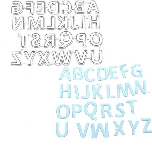Julyarts Letter Metal Cutting Dies for Scrapbooking New 2021 Mold Decoration Scrapbooking Embossing Paper Craft Mould