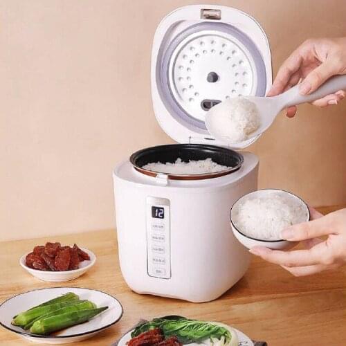 1.2L Mini Rice Cooker Smart Cooking 1-3 People Household Multi-function Appointment Timing Soup Rice Cooker 220V