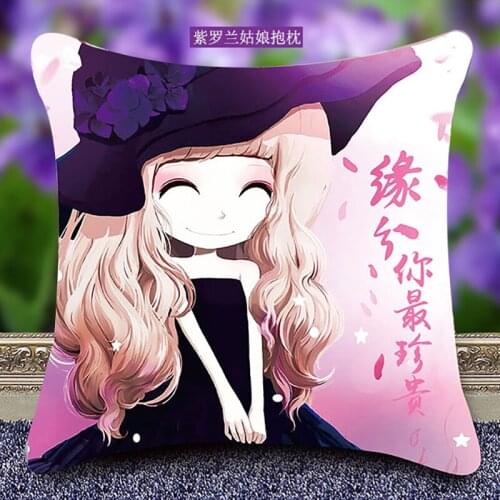 Cartoon figure Diy 5D printed cross-stitch pillow kits embroidery needlework sets counted patterns paintings accessories fabric