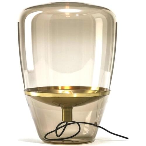 Nordic standing lamp post modern glass floor light table lamp bedroom bedside living room floor lamp art Home decoration Fixture