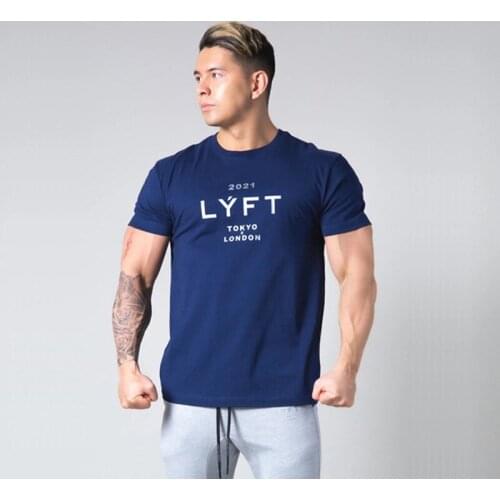 New Summer O neck Sports T-shirt men fitness running Training Short sleeved men outdoor sports basketball training T-shirt