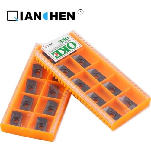 OKE 10pcs/lot High Precision High Strength CNC APMT160408PDER-M2 OP1030 Industry Carbide Inserts External Turning Tool
