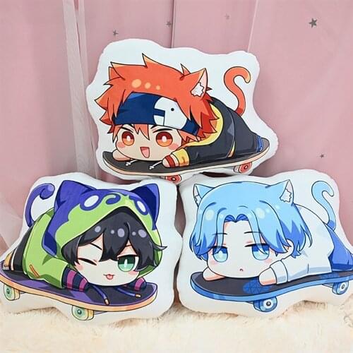 Anime SK8 the Infinity SK EIGHT Throw Pillow REKI SNOW MIYA Cartoon Plush Stuffed Dakimakura Soft Bed Cushion Xmas Gift 2021 New