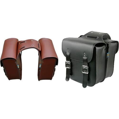 HOT Retro Bicycle Rack Bag Leather Robust Rear for Retro Bicycle Saddle