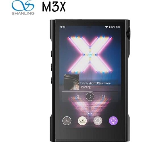 SHANLING M3X MQA Dual ES9219C DAC/AMP DSD256 32bit/384kHz 3.5mm&4.4mm output Player Bluetooth Hi-Res Portable Music Player