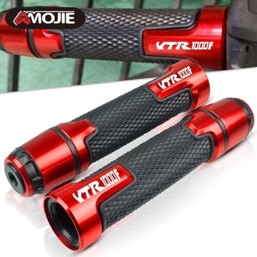 Motorcycle handle grip ends Motorbike handlebar grips FOR HONDA VTR1000F FIRESTORM 1997 1998 1999 2000 2001 2002 2003 2004 2005