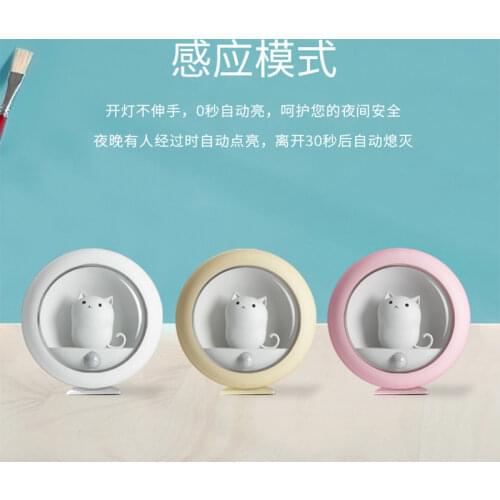 Led Nachtlampje Cartoon Baby Nachtlampje Kinderen Slaapkamer Licht Touch Sensor Kamer Decoratie Leuk CadeauVoorKinderenVolwassen