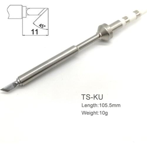 TS100 TS-KU iron tips Replacement Solder Tip For TS100 Smart Digital LCD Electric Soldering station TS-KU high quality