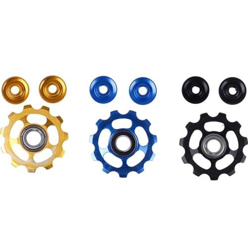 Jockey11T MTB Bicycle Rear Derailleur Wheel Bearing Pulley Road Bike Guide Roller 4mm 5mm 6mm