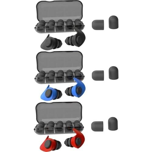 1set comfort earplugs noise reduction Foam Soft Ear Plugs Noise Reduction Earplugs Protective for sleep slow rebound earplugs