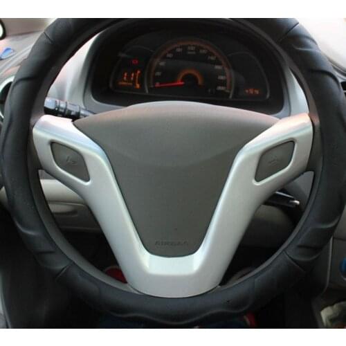 1pc Matt abs for Chevrolet sail 2010-2014 steering wheel decorate sticker