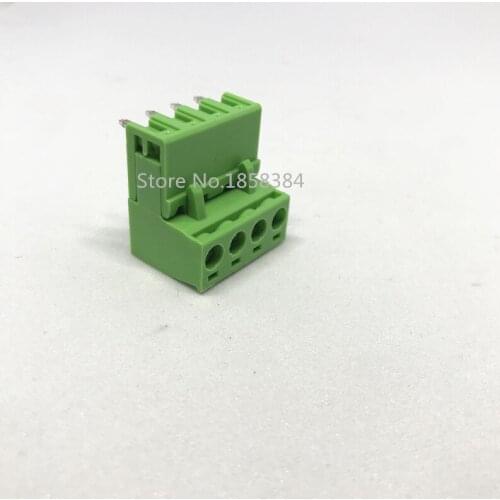 100PCS 2EDG-5.08-4P + 2EDGV-5.08-4P 2EDG 2EDGV 4Pin 5.08mm Straight Pin Plug-in Screw Terminal Block ROHS