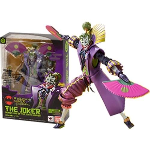165cm BANDAI SHF Batman Ninja Joker Anime characters Action PVC Collection Model Toy Anime Figure Toys For Kids