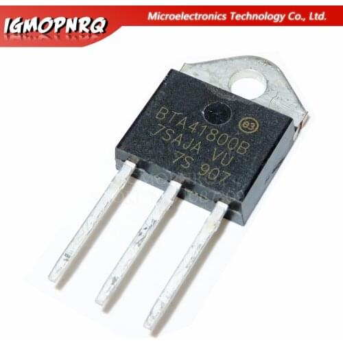 5pcs BTA41-800B BTA41800B BTA41-800 BTA41 Triacs 40 Amp 800 Volt TO-3P new original