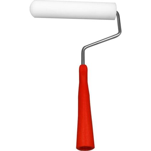 7'' Sponge Painting Roller Ergonomic Handle Wall Decor Tool Brush