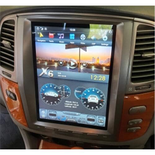 4GB+64GB Android10.0 For Lexus LX470 Car DVD GPS Navigation Auto Radio Stereo Video Multimedia Player Carplay HeadUnit Tesla