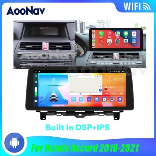 12.3 Inch Car Radio For Honda Accord 2018-2021 Android System Touch Sceen GPS Navigation Autoradio Multimedia Player Head Unit