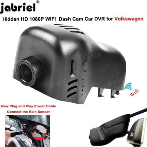 Easy to install WIFI 1080P Dash Cam Car Dvr Camera for Volkswagen VW Touareg 2010 2011 2012 2013 2014 2015 2016 2017 2018 2019