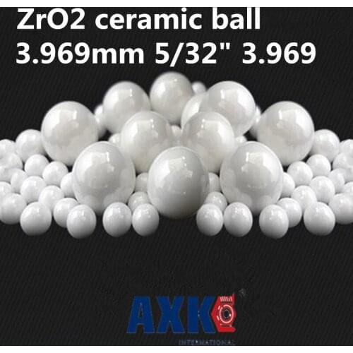 Axk 100 Pcs 3.969mm 5/32" 3.969 Zro2 Ceramic Balls Zirconia Balls Used In Bearing/pump/linear Slider/valvs Balls G5