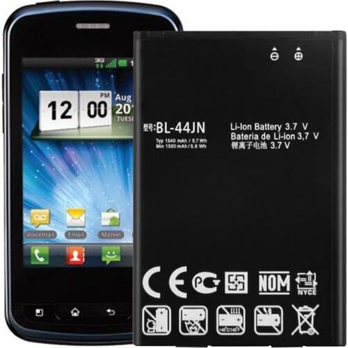 BL-44JN Battery For LG Optimus L3 2 E435 LG-E435f L3 E400 Battery EAC61679601 EAC61700012 Replacement Repair Part