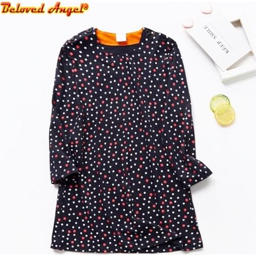 Kids Dresses for Girls Vestidos 2019 Autumn Winter Baby Girl Clothes Children Costume Long Sleeve Princess Dress 3-8yrs