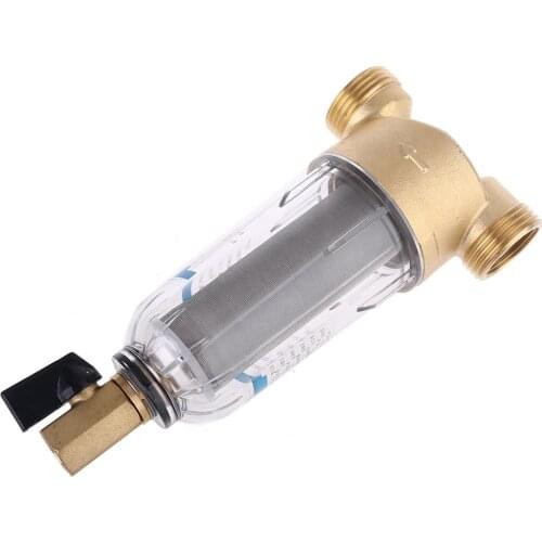 Water Filter Front Purifier Tap Water Pipeline Pre-Filter Home Backwash Remove Rust Contaminant Sediment