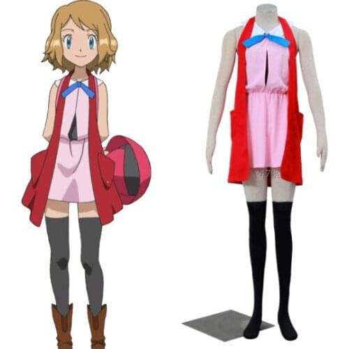 POCKET MONSTERS XY Serena Cosplay Costume