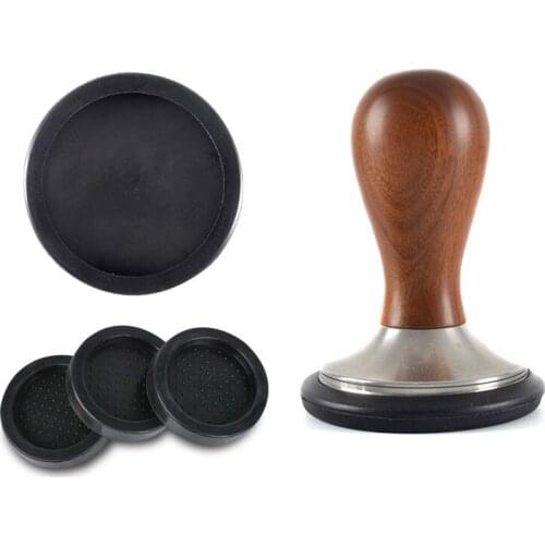Espresso Coffee Tamper Mat Silicon Rubber Corner Mat(no coffee stamper) Coffee Maker Tamper Mat