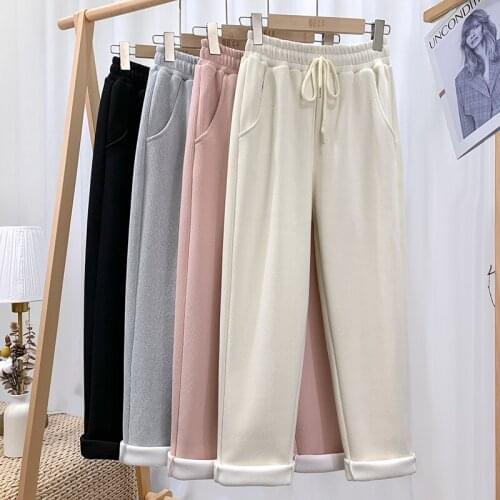 LOKEDIKE Women's Corduroy Trousers