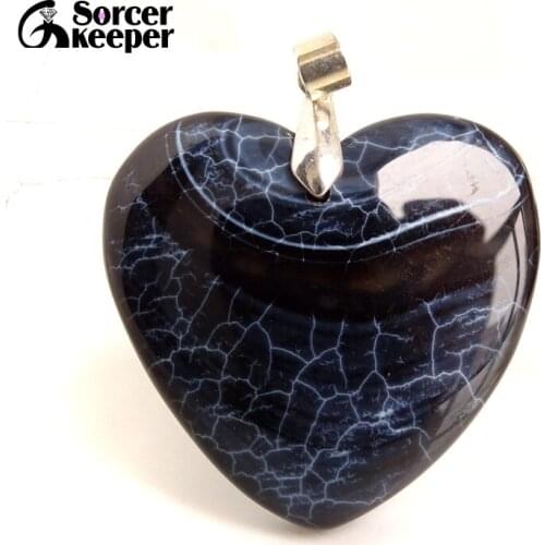 Fashion Women Man Necklace Pendant Big Natural Botswana Agates Stone Pendant Slide Healing Crystals for Jewelry Making BE495