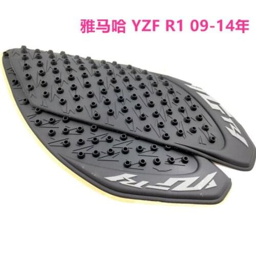 Motorcycle Tank Pad Protector Sticker Decal Gas Knee Grip Tank Traction Pad Side For 2009 2010 2011 2012 2013 2014 Yamaha R1