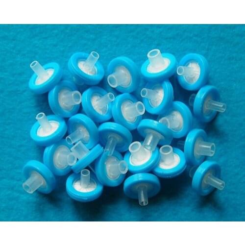 New 100Pcs PTFE Syringe Filters 13mm 0.22um Deschem Chemistry Labware