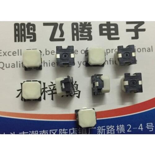Original new 100% B3AL-1003P waterproof dust silent touchdown switch 6*6*5 SMD 2pin reset button