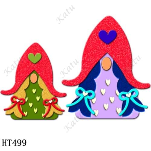 Santa Claus Cutting dies - New Die Cutting And Wooden Mold,HT499 Suitable For Common Die Cutting Machines On The Market