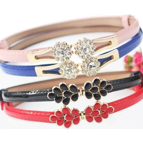 Belt Female Decorative Fine Faux Leather All White Women Outfits Accessories Girdle Casual All-match Womens Belt for Dresses