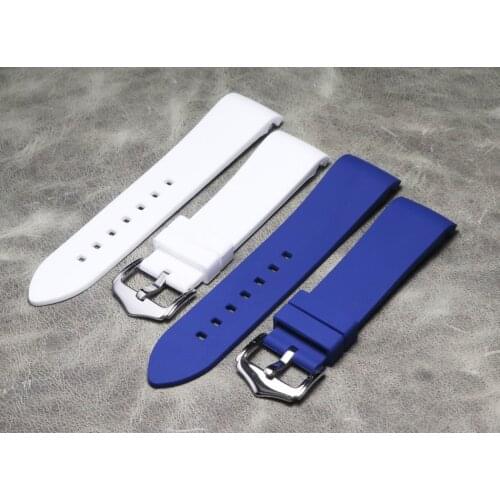 19mm 20mm 21mm 22mm Silicone Watch Strap Colorful Waterproof Watchband for Role Daytona GMT Submariner DEEPSEA OYSTERFLEX Watch