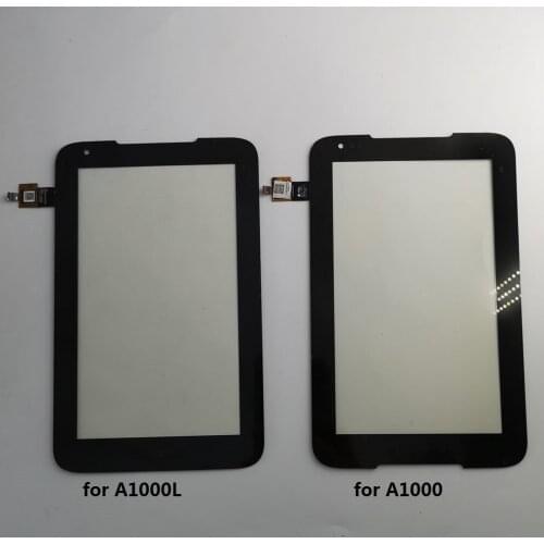 Used parts touch screen Digitizer Glass Sensor Replacement parts 7'' For Lenovo IdeaTab A1000 A1000L