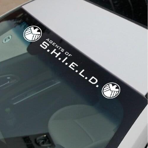 Aliauto Agents of Shield Car styling Reflective Car Front Windowshield window for Toyota Chevrolet cruze vw golf skoda Kia Lada