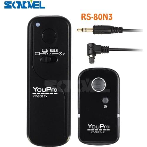 Wireless Shutter Release Remote Control RS-80N3 For Canon 50D 40D 30D 5Ds R 6D 7D 5D Mark IV 5D Mark III 7D Mark II 6D Mark II