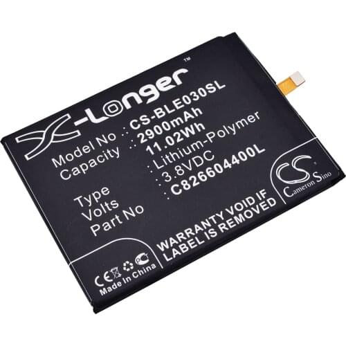 CS 2900mAh / 11.02Wh battery for BOWAY U11 BP-401B