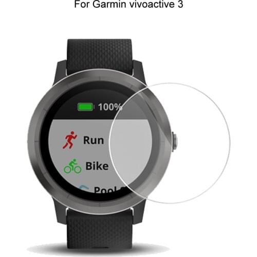 For Garmin vivoactive 3 Smart Watch Screen Protector Protective Tempered Glass Film Explosion-proof