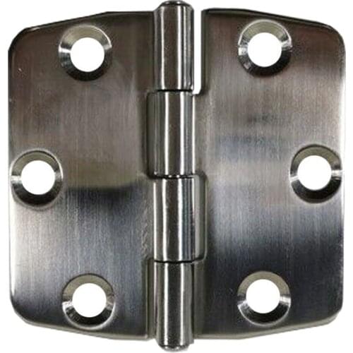 Marine Boat Stainless Steel 6 HOLES DOOR HINGE 2.9x2.9inch for Home Cabinet